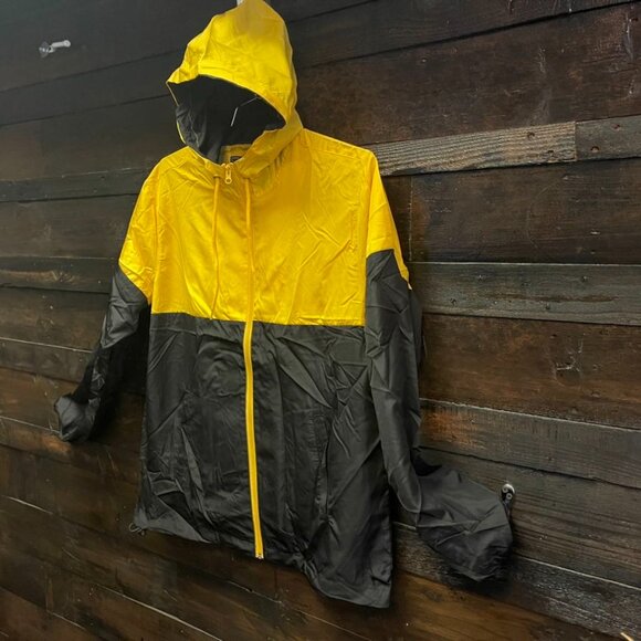 Men's Color Block Windbreaker Jacket Size XS - Picture 3 of 3